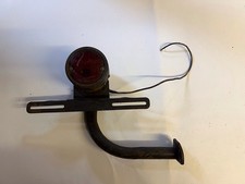 Rear Numberplate Bracket And Pork Pie Light For Pre War Classic Car