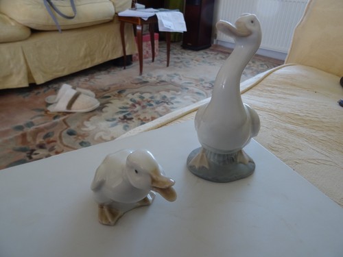 Pair lladro ducks - pair,