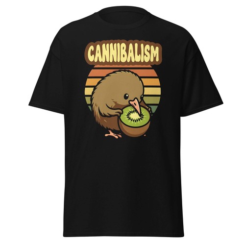 Cannibalism kiwi bird shirt - cannibalism,