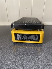Colorsound Wah-Wah Guitar Effects Pedal Vintage 1990s, Yellow