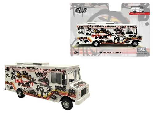 Food truck graffiti style - food,