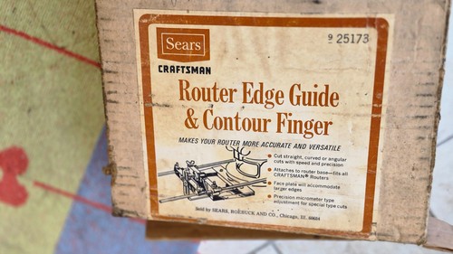 Vintage sears craftsman router - craftsman,