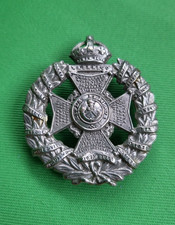Rifle Brigade military cap badge with slider. 