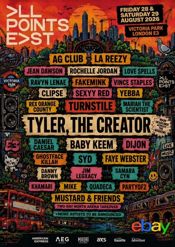 All points east - east, music