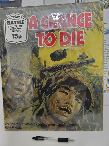 War picture library comic - library,