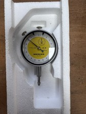 Mercer Type 255 Plunger Dial Test Indicator, 0.002mm, 57mm Dial, 10mm Travel