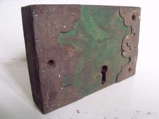 Antique Neo Gothic Victorian Door Lock (No Key) Architectural Salvage