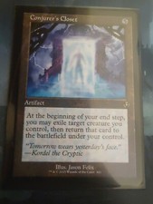 Magic The Gathering Conjurer's Closest Retro Frame