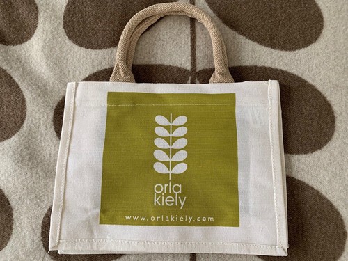 Orla kiely stem print - jute, bag