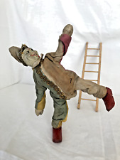  SUPER FIRST EDITION CLOWN T P F  SCHOENHUT HUMPTY DUMPTY CIRCUS C 1903 + LADDER