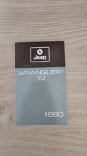 1990 Jeep Wrangler YJ Owners Manual USA/American