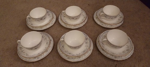 Trios cup saucer and - 6,