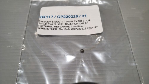 Spare part for webley - for,