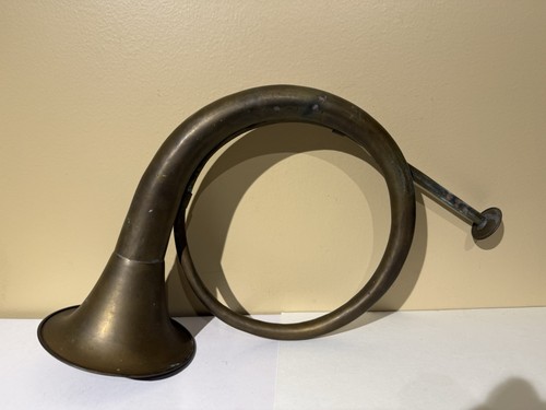 Vintage brass french horn fox - brass,
