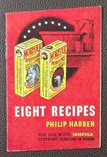 1950s Oakham Packing Wymondham Norfolk Stuffing Recipe Booklet by Philip Harben