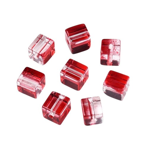 100 glass cube - ❤,