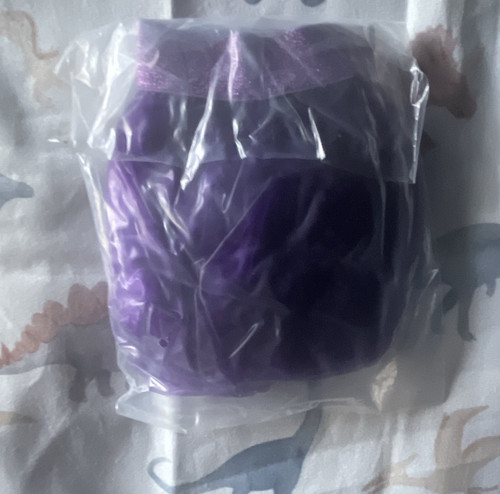 Purple plastic pants - purple,, pants,