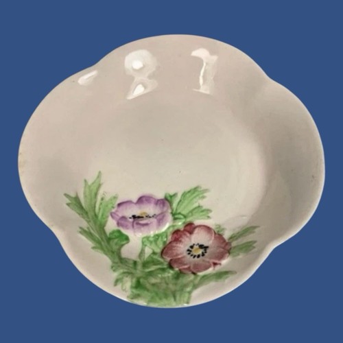 Carlton ware pink floral poppy - floral,