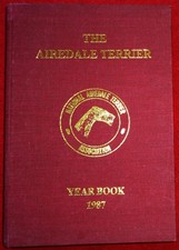 VINTAGE 1987 AIREDALE TERRIER