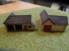 lyddle end n8779 outhouse n8781 farm tractor farm shed n gauge    SET 1