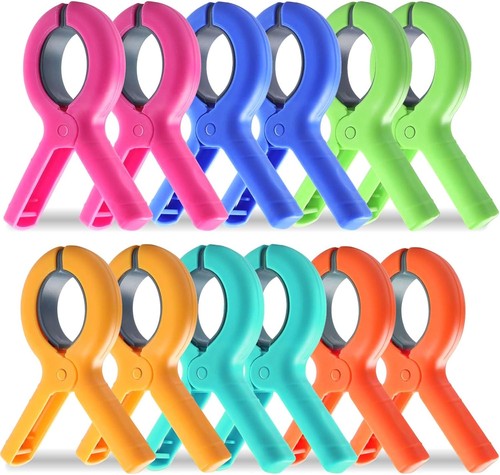 Pack beach towel clips - beach,
