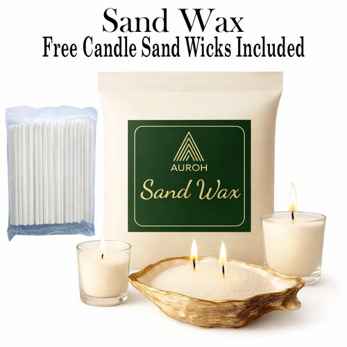 Pearled soy candle sand - pearled,