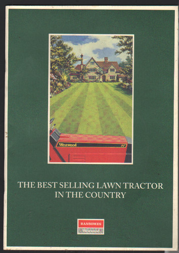 Ransomes westwood ride lawn - 0n,