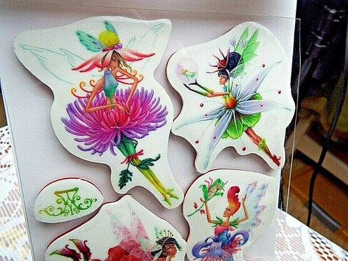 Vintage papermania fairies of - ,