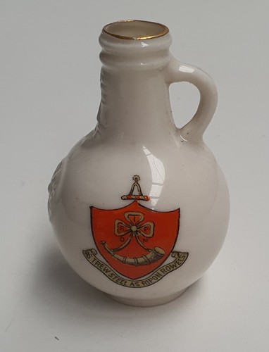Antique goss crested - w.h.,