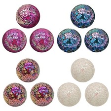 3Pcs Glass Mosaic Balls 8cm