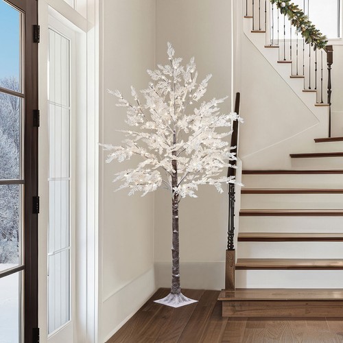 7ft flocked cedar christmas - 7ft,