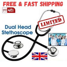 MEDICAL STETHOSCOPE EMT DUAL HEAD FOR DOCTOR NURSE STUDENT ADULT HEALTH CARE PRO