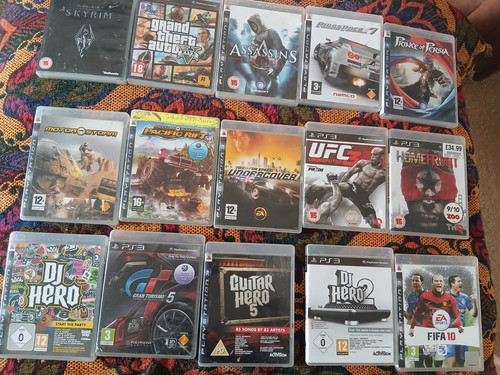 Ps3 game bundle assorted games - assorted,