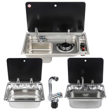 Campervan Sink & Cooker & Hob
