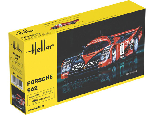 Heller 80109 porsche 962 43 - heller, 1:43