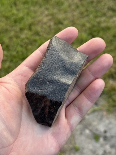 Meteorite fusion crust - meteorite,