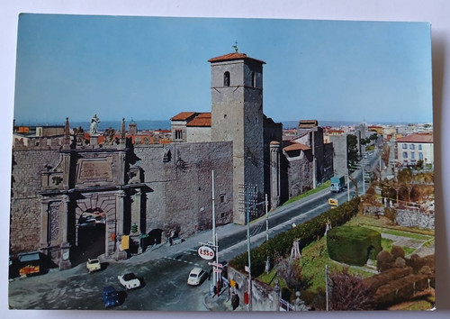 Postcard viterbo porta - viterbo,