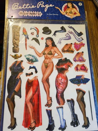 Bettie page dress magnet - bettie, dress-up