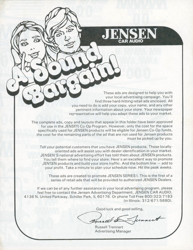 1980s jensen car audio series - jensen,
