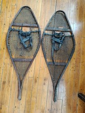 WOODEN SNOW SHOES HANDMADE