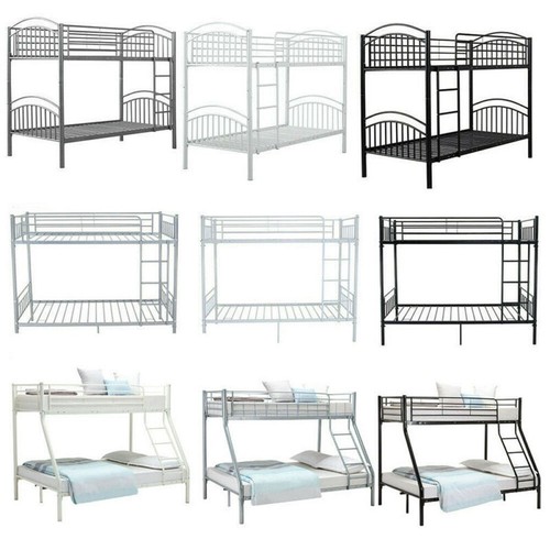 Metal single triple bunk - single, &
