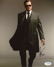 Colin Firth Kingsman Autographed Signed 8x10 Photo ACOA COA 