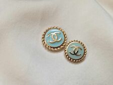 ONE CHANEL SKY BLUE BUTTON