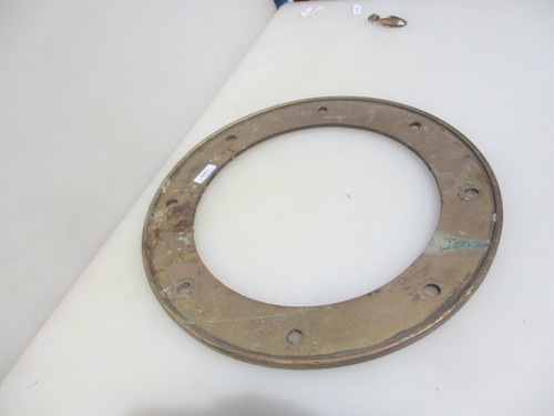 Antique brass porthole - brass,