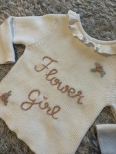 Flower Girl Hand Embroidery