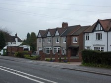 Photo A3 Heanor Road, houses The A608 approaching Heanor from the south  c2012