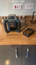 Bosch Self-Leveling Rotary Laser with Laser Receiver - Blue (GRL400H)