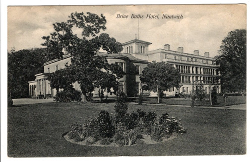 Early post card - post, of