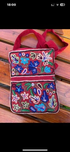 Brand new embroidered red