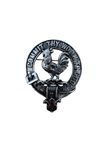 Sinclair clan crest pewter - pewter, cap